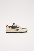 Jordan Collab Sneakers — Blanc & Taupe
