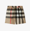 Vintage Check Short — Camel