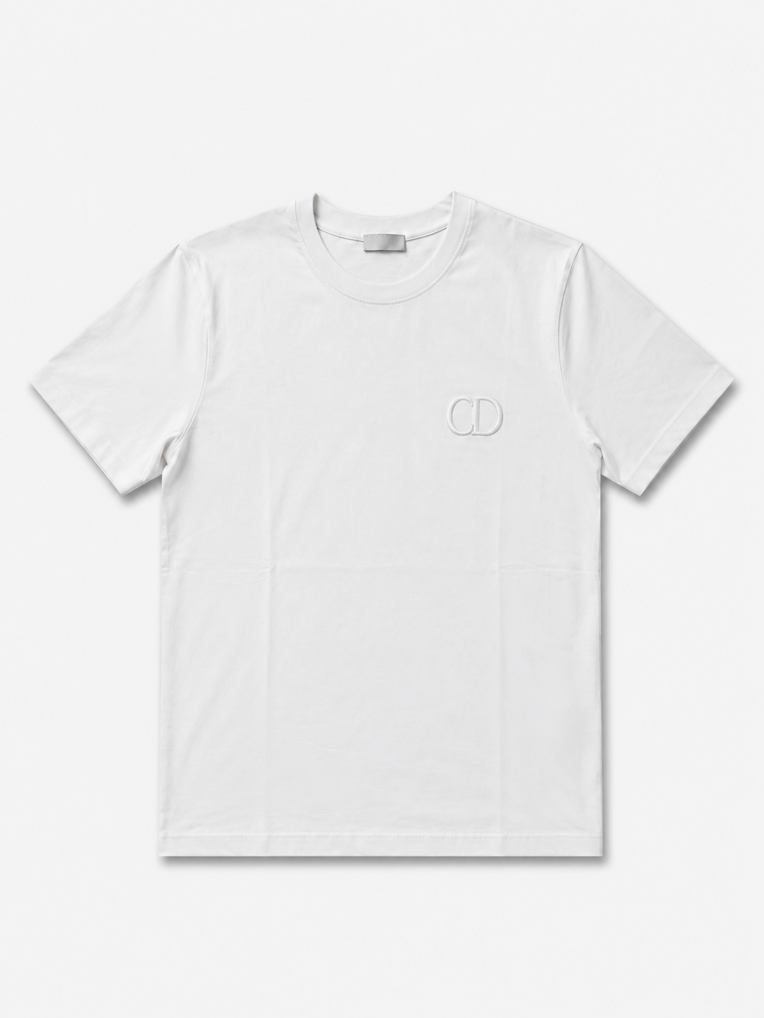 Icon Logo Tee — Blanc